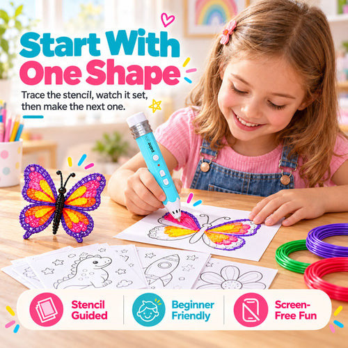 Painting 3D Pen Set for Kids