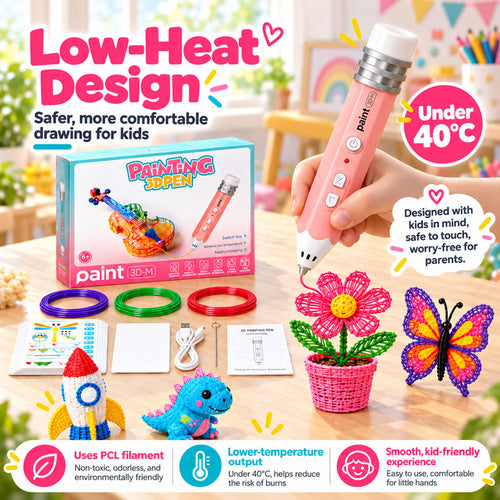 Painting 3D Pen Set for Kids