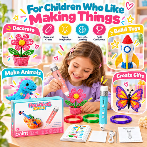 Painting 3D Pen Set for Kids